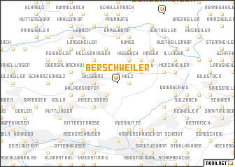 map of Berschweiler