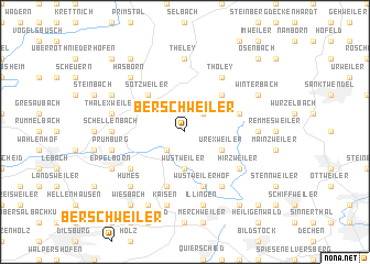 map of Berschweiler