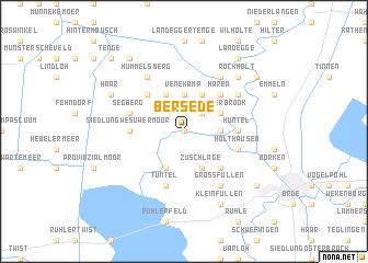 map of Bersede