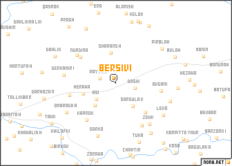 map of Bersivi
