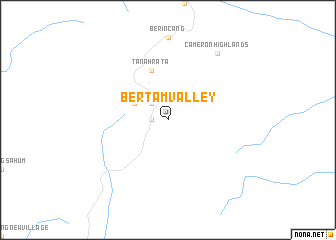 map of Bertam Valley