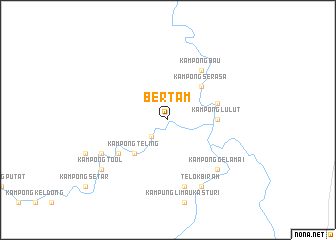 map of Bertam