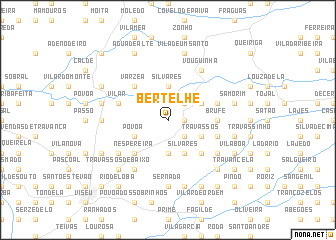 map of Bertelhe