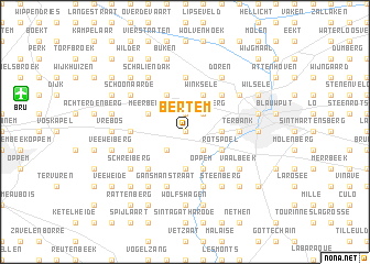 map of Bertem