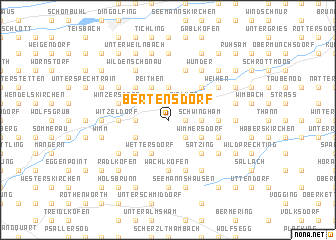 map of Bertensdorf