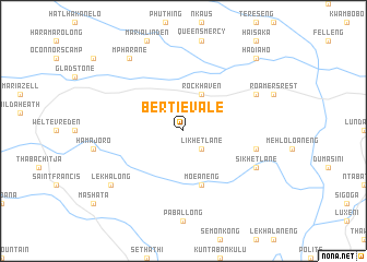 map of Bertievale