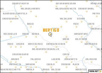 map of Bertigo