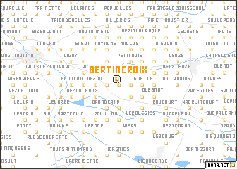 map of Bertincroix