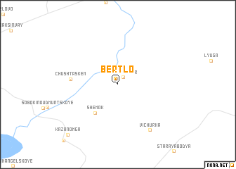 map of Bertlo