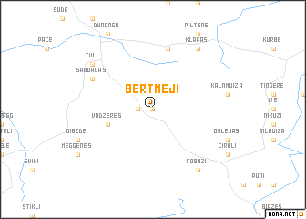map of Bertmeji