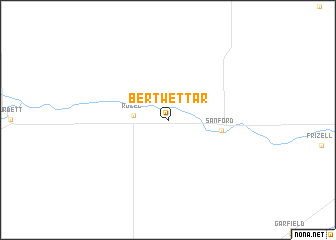 map of Bert Wettar