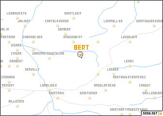map of Bert