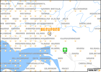 map of Berupāra