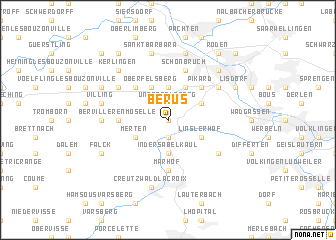 map of Berus