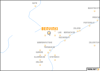 map of Bervinki