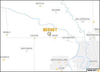 map of Berwet