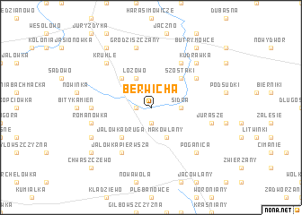 map of Berwicha