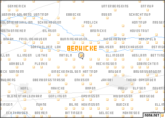 map of Berwicke