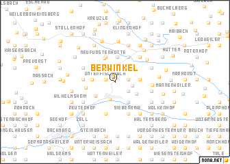 map of Berwinkel