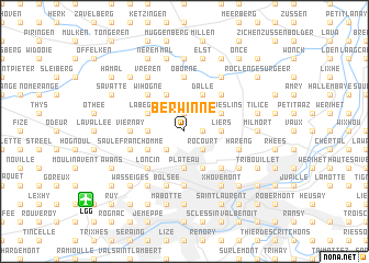 map of Berwinne