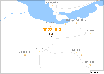 map of Berzikha