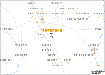 map of Besaboha