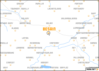 map of Besain