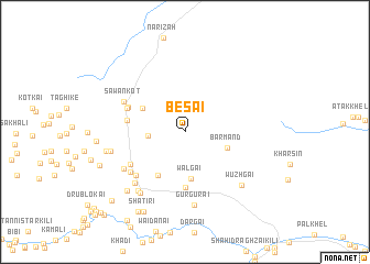 map of Besai