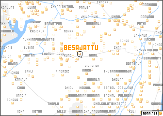 map of Besa Jattu