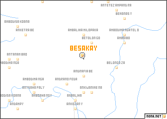 map of Besakay