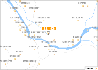 map of Besaka