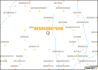 map of Besakoa Atsimo