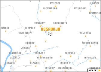 map of Besaonjo