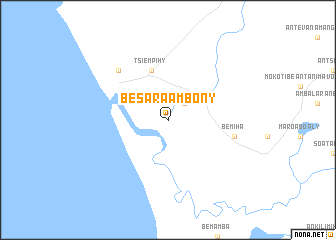 map of Besara Ambony