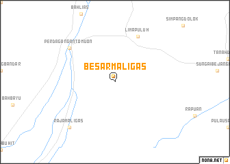 map of Besarmaligas