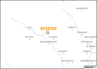 map of Besavoa