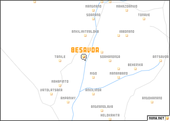 map of Besavoa