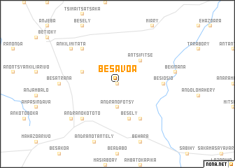 map of Besavoa