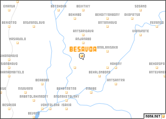 map of Besavoa