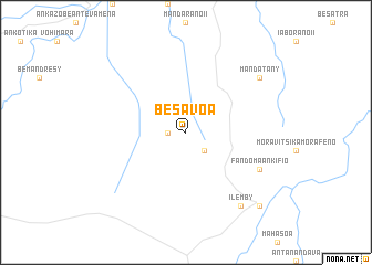 map of Besavoa