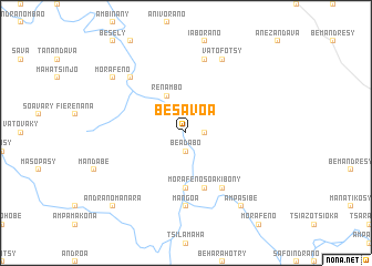 map of Besavoa