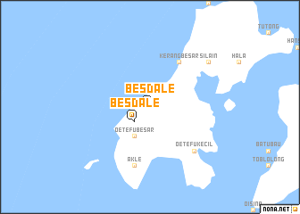 map of Besdale