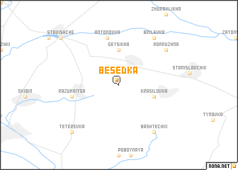 map of Besedka