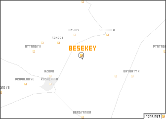 map of Besekey