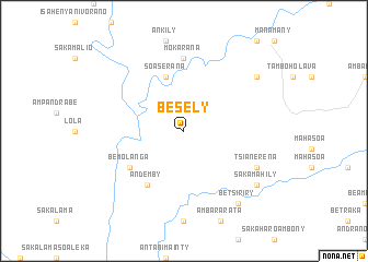 map of Besely
