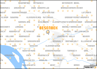 map of Besenbek