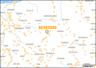 map of Besenobe