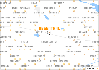 map of Besenthal