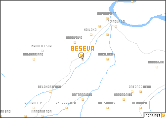 map of Beseva