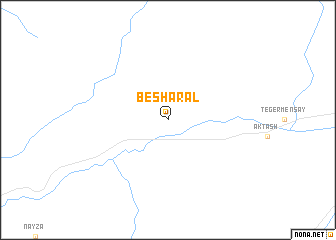 map of Besharal